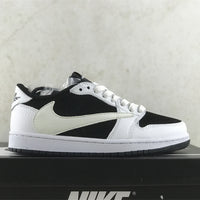 Low Top Sneakers, White Black Colorway, Reverse Hook Design, Lace Up Design, Casual Gift for Sneaker Fans