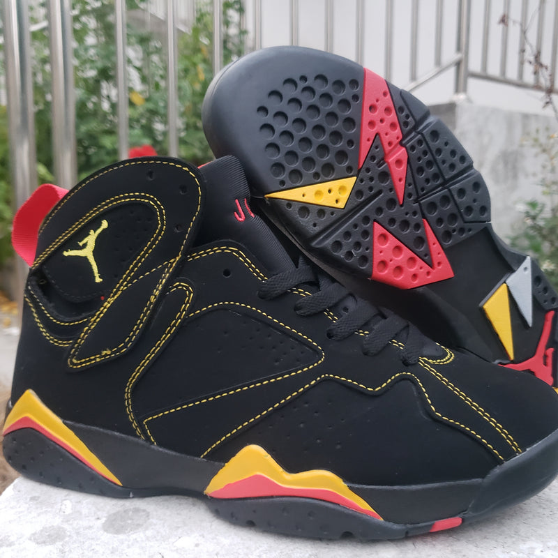 Sneakers, Black Yellow Colorway, Lace Up Design, Casual Gift for Sneaker Fans
