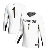 #1 Purdue Boilermakers Lightweight Volleyball Jersey - White