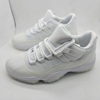 Low Top Sneakers, White Colorway, Cracked Pattern, Lace Up Design, Casual Gift for Sneaker Fans