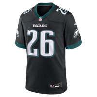 Philadelphia Eagles Saquon Barkley Black Alternate Game Jersey
