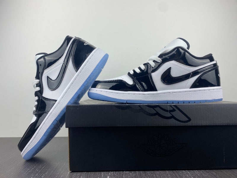 Low Top Sneakers, White Black Colorway, Lace Up Design, Casual Gift for Sneaker Fans