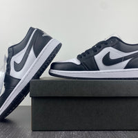 Low Top Sneakers, White Black Colorway, Lace Up Design, Casual Gift for Sneaker Fans