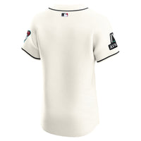 Arizona Diamondbacks White Home Elite Patch Jersey