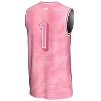 #1 Valdosta State Blazers Lightweight Basketball Fashion Jersey - Pink