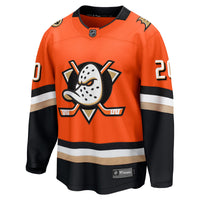 Anaheim Ducks Chris Kreider Orange Home Breakaway Jersey