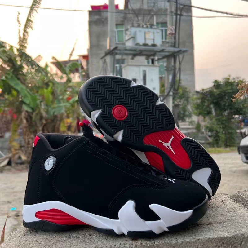 Sneakers, Black Red Colorway, Lace Up Design, Casual Gift for Sneaker Fans