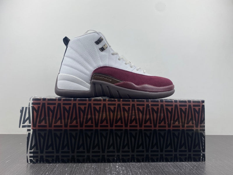 Sneakers, Burgundy White Colorway, Lace Up Design, Casual Gift for Sneaker Fans
