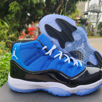 Sneakers, Blue Black Colorway, Lace Up Design, Casual Gift for Sneaker Fans