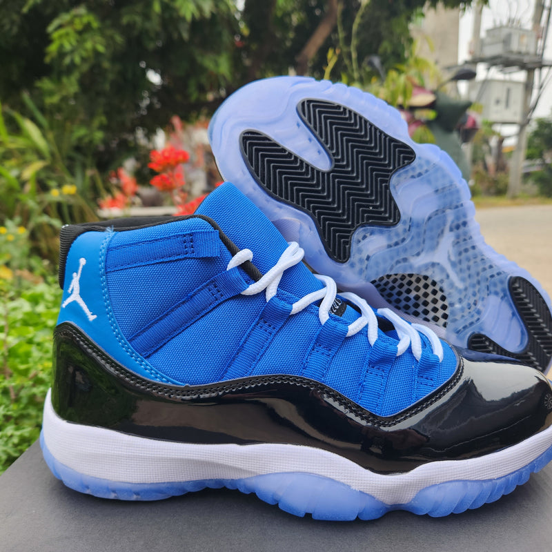 Sneakers, Blue Black Colorway, Lace Up Design, Casual Gift for Sneaker Fans