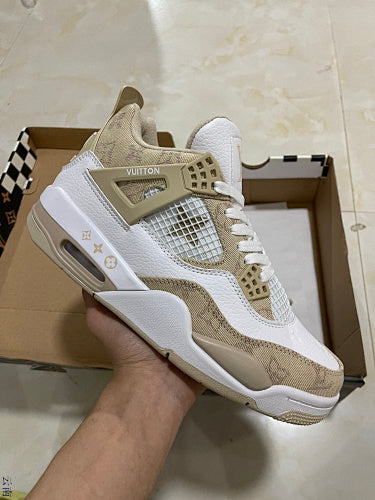 Low Top Sneakers, Khaki Colorway, Lace Up Design, Casual Gift for Sneaker Fans