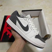 Low Top Sneakers, Gray Colorway, Lace Up Design, Casual Gift for Sneaker Fans