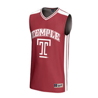 Temple Owls Basketball Jersey - Red