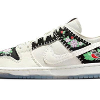 Low Top Sneakers, White Black Colorway, Lace Up Design, Casual Gift for Sneaker Fans