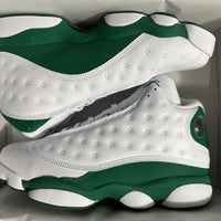 Sneakers, White Green Colorway, Lace Up Design, Casual Gift for Sneaker Fans