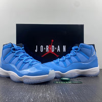 Low Top Sneakers, Blue White Colorway, Lace Up Design, Casual Gift for Sneaker Fans
