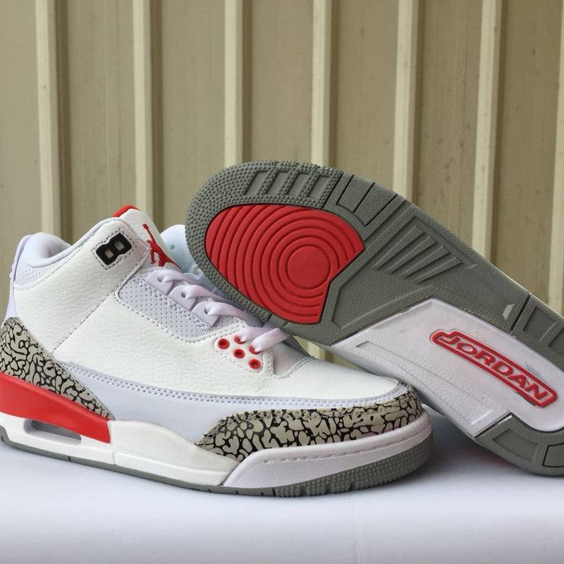 Sneakers, White Red Colorway, Lace Up Design, Casual Gift for Sneaker Fans