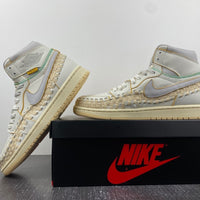 Low Top Sneakers, Beige White Colorway, Leather Footwear, Lace Up Design, Casual Gift for Sneaker Fans