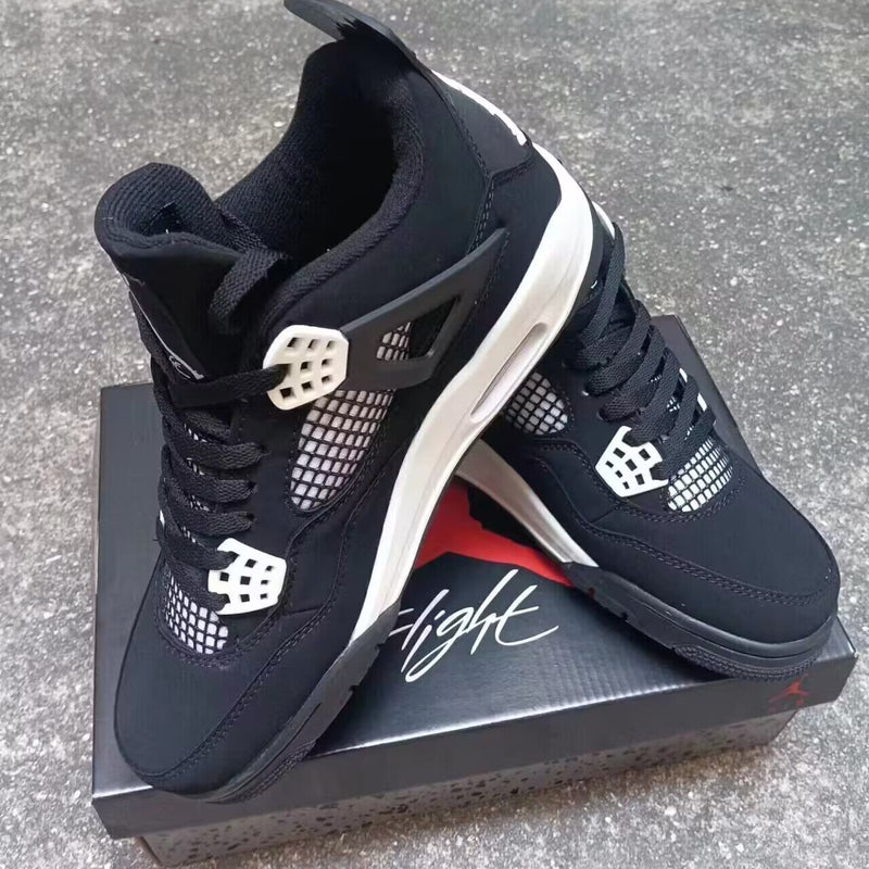 Sneakers, Black White Colorway, Lace Up Design, Casual Gift for Sneaker Fans