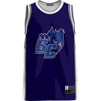 Southern Connecticut State Owls Lightweight Basketball Jersey - Blue