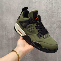 Mid Top Sneakers, Green Colorway, Lace Up Design, Casual Gift for Sneaker Fans