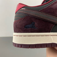 Low Top Sneakers, Burgundy Carbon Gray Colorway, Lace Up Design, Casual Gift for Sneaker Fans