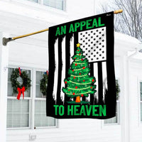 Pine Tree Stars Yard Flag, Appeal to Heaven Christmas Garden Flag, Double Sided Patriotic Holiday Lawn Flag, Winter Decor