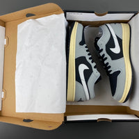Low Top Sneakers, Off White Black Gray Colorway, Lace Up Design, Casual Gift for Sneaker Fans