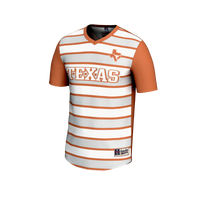 #1 Texas Longhorns Lightweight Soccer Fashion Jersey - Texas Orange