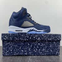 Sneakers, Navy Blue Navy Colorway, Lace Up Design, Casual Gift for Sneaker Fans