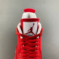 Mid Top Sneakers, Red Colorway, Cracked Pattern, Lace Up Design, Casual Gift for Sneaker Fans