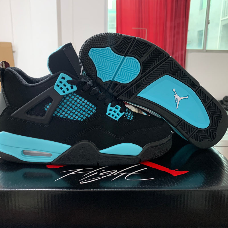 Sneakers, Black Teal Colorway, Lace Up Design, Casual Gift for Sneaker Fans