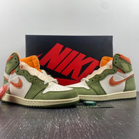 Sneakers, Off White Green Colorway, Lace Up Design, Casual Gift for Sneaker Fans