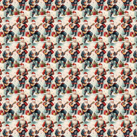 Humorous Skater Christmas Gift Wrap, Santa Shreds Wrapping Paper, Skateboard Holiday Wrapping Paper, Cool Santa Present Wrap, Winter Present Paper