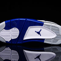 Sneakers, White Blue Colorway, Lace Up Design, Casual Gift for Sneaker Fans