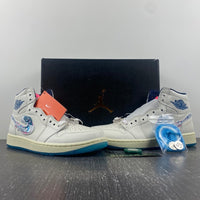 High Top Golf Shoes, White Colorway, Lace Up Design, Casual Gift for Shoe Lovers