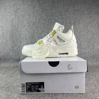 Sneakers, White Gold Colorway, Lace Up Design, Casual Gift for Sneaker Fans