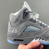Mid Top Sneakers, Gray Colorway, Lace Up Design, Casual Gift for Sneaker Fans