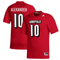 Jaire Alexander Louisville Cardinals Replica Football Alumni Jersey - Red