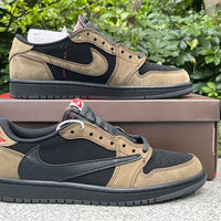 Low Top Sneakers, Black Brown Colorway, Lace Up Design, Casual Gift for Sneaker Fans