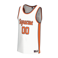 Syracuse Orange NIL Pick-A-Player Basketball Lightweight Jersey - White