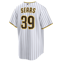 San Diego Padres JP Sears White Home Replica Jersey