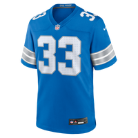 Detroit Lions Sione Vaki Blue Team Game Jersey