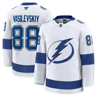 Tampa Bay Lightning Andrei Vasilevskiy White Away Premium Jersey