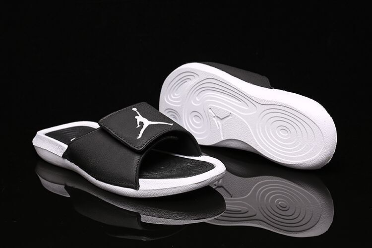 Slides, White Black Colorway, Slip On Design, Casual Gift for Shoe Lovers