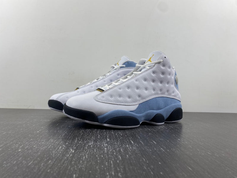 Sneakers, White Black Yellow Gray Blue Colorway, Lace Up Design, Casual Gift for Sneaker Fans
