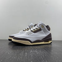 Low Top Sneakers, White Brown Colorway, Lace Up Design, Casual Gift for Sneaker Fans