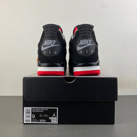 Mid Top Sneakers, Black Red Colorway, Lace Up Design, Casual Gift for Sneaker Fans