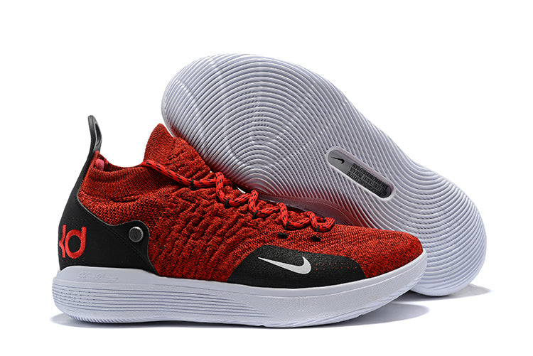 Low Top Sneakers, Red Black Colorway, Lace Up Design, Casual Gift for Sneaker Fans