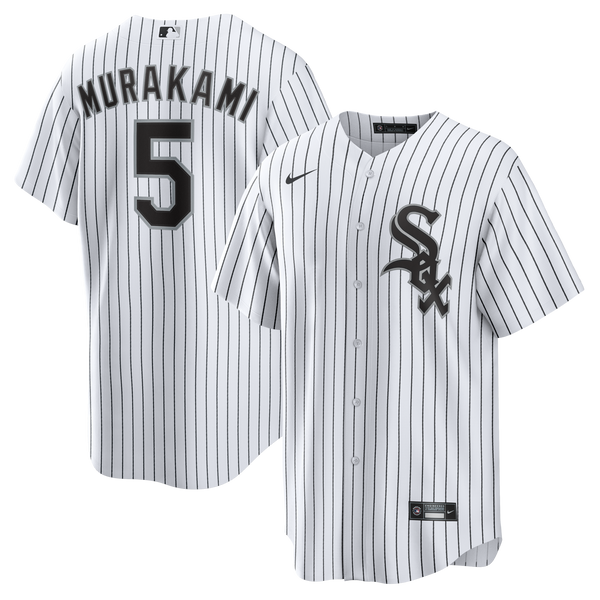 Chicago White Sox Munetaka Murakami White Home Replica Jersey